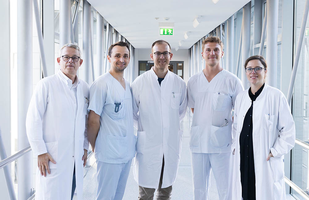 Das Magdeburger Forschungsteam zur Gefäßalterung. Fotografin Sarah Kossmann Das Magdeburger Forschungsteam zur Gefäßalterung. Fotografin Sarah Kossmann